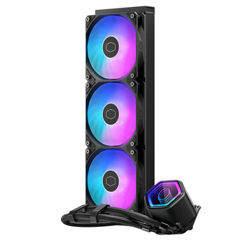 酷冷至尊冰神B360 Core II水冷上架销售 黑白色双版本价格459元
