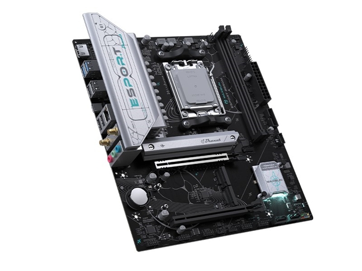 铭瑄MS-eSport B850M WIFI6E主板上架销售 8+2+1相供电