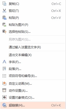 如何给艺术字或者图片加超链接