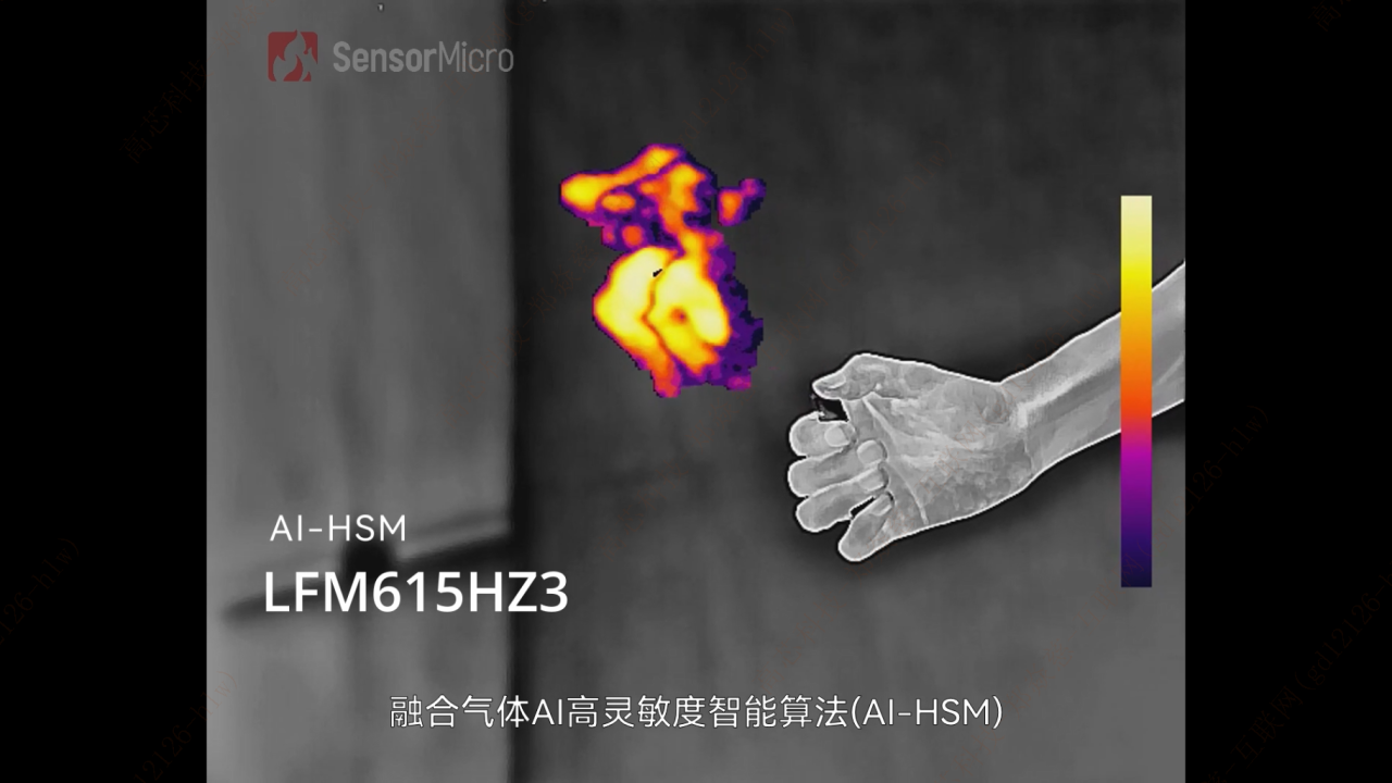 普通设备难寻VOCs踪迹，芯火LFM615HZ3红外机芯轻松“锁定”