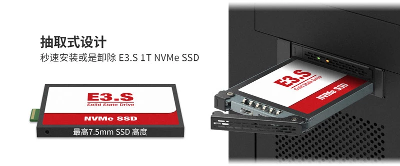 ICY DOCK E3.S硬盘盒：为专业用户打造的多场景存储升级方案